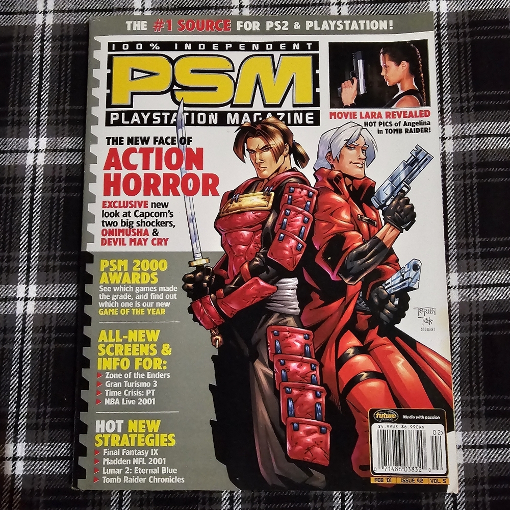 PSM Playstation Magazine #42 Feb. 2001 Vol 5 | Devil May Cry Game